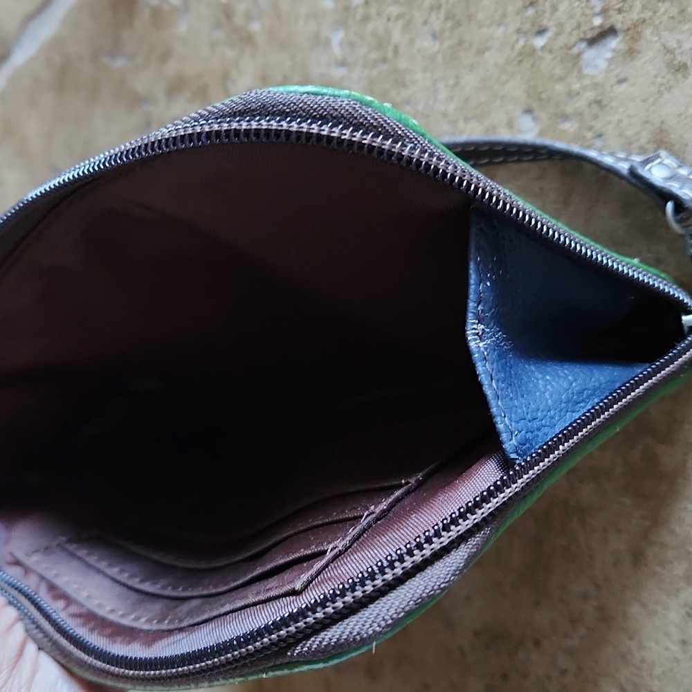 Relic blue and purple butterfly wristlet wallet - Picture 11 of 13